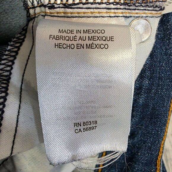 Lucky Brand Mid-Rise Ava Skinny Ankle Jeans Size 00 - Picture 9 of 15